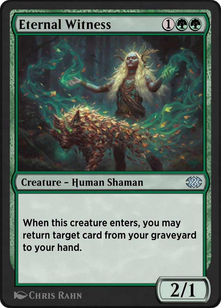 2025 Magic: The Gathering Arena Anthology 2 Eternal Witness #13 trading card