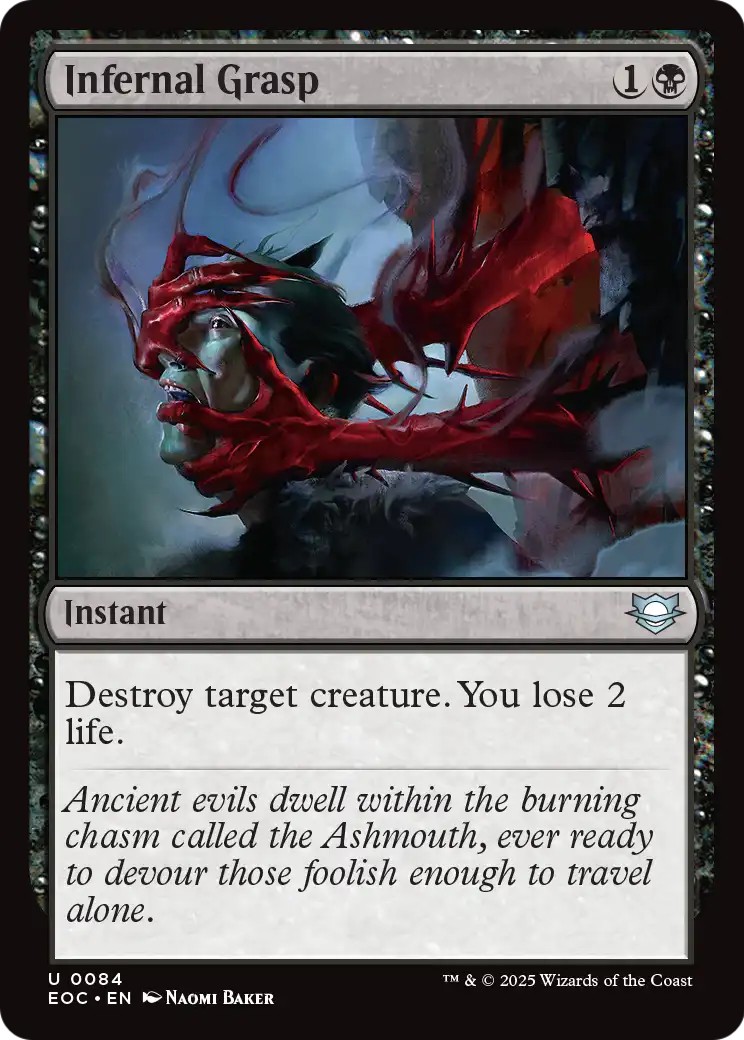 2025 Magic: The Gathering Edge of Eternities 2025 Magic: The Gathering Edge of Eternities #84 trading card