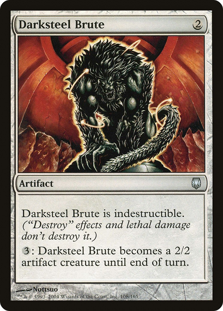2004 Magic: The Gathering Darksteel 2004 Magic: The Gathering Darksteel #108 trading card