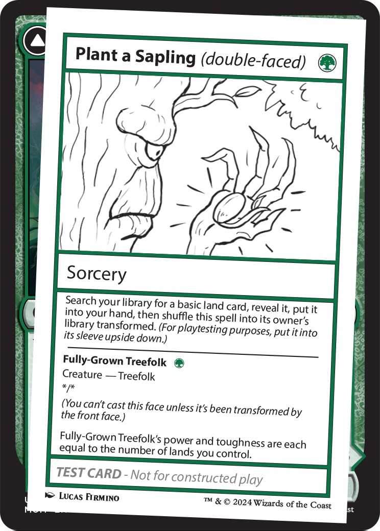 Plant a Sapling // Fully-Grown Treefolk - Image 1