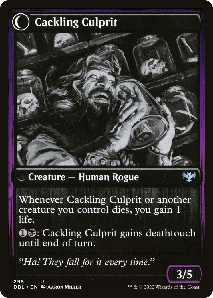 Panicked Bystander // Cackling Culprit thumbnail 2
