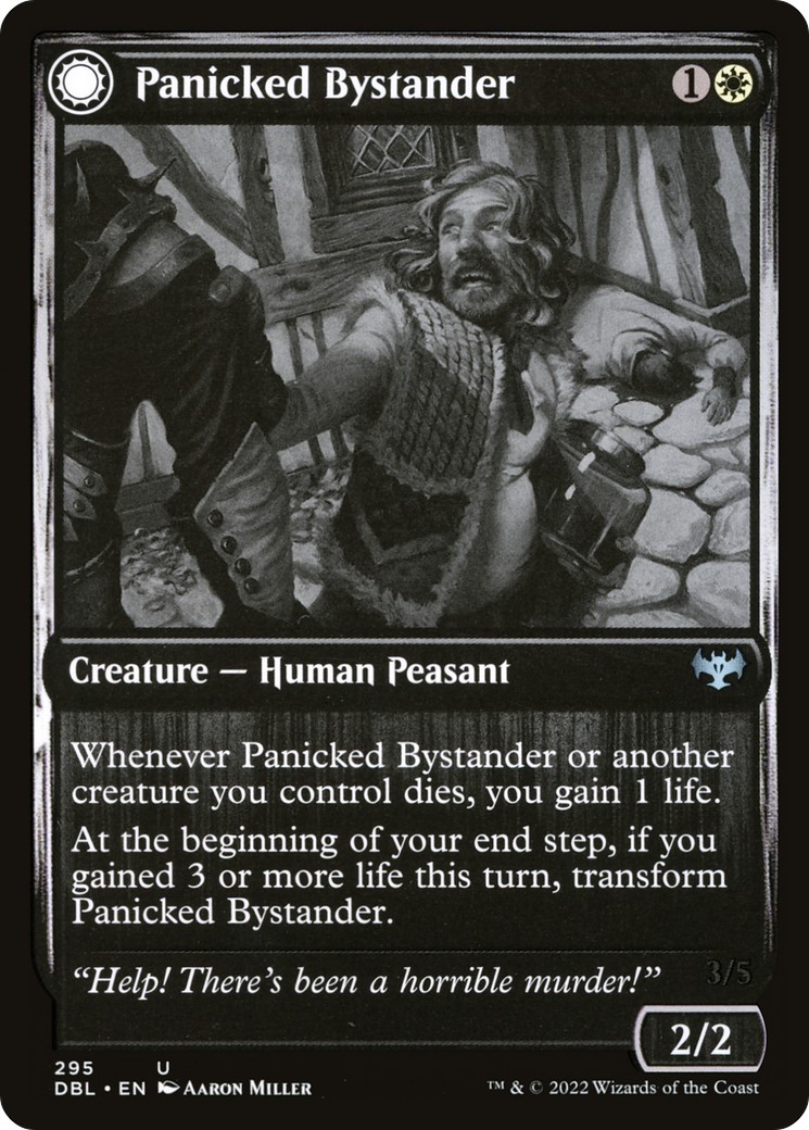 Panicked Bystander // Cackling Culprit - Image 1