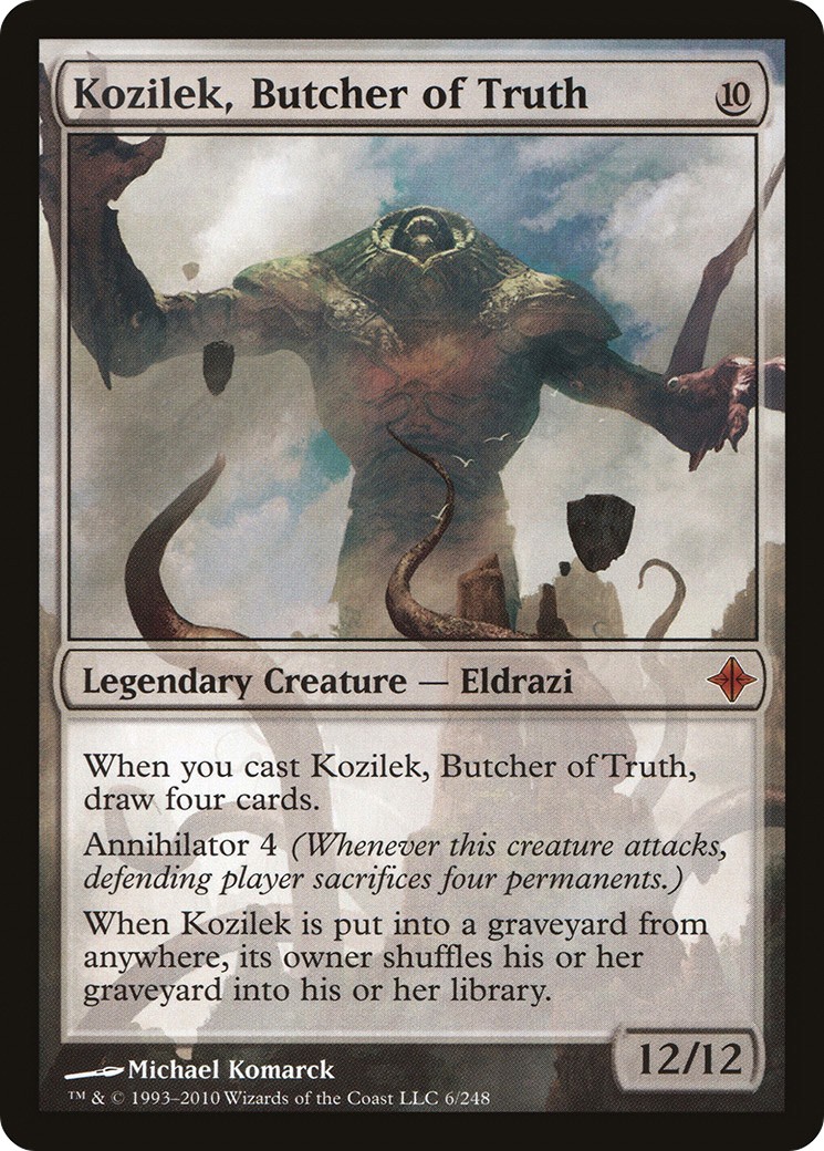 2010 Magic: The Gathering Rise of the Eldrazi 2010 Magic: The Gathering Rise of the Eldrazi #6 trading card