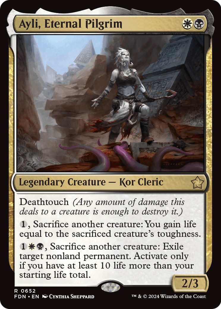 2024 Magic: The Gathering Foundations 2024 Magic: The Gathering Foundations #652 trading card