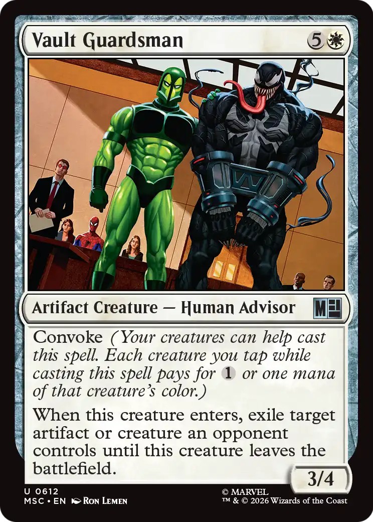 2026 Magic: The Gathering Marvel Super Heroes 2026 Magic: The Gathering Marvel Super Heroes #612 trading card