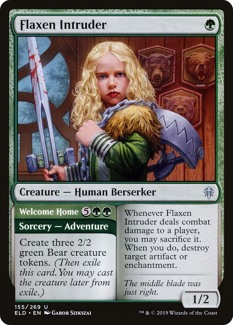 2019 Magic: The Gathering Throne of Eldraine 2019 Magic: The Gathering Throne of Eldraine #155 trading card