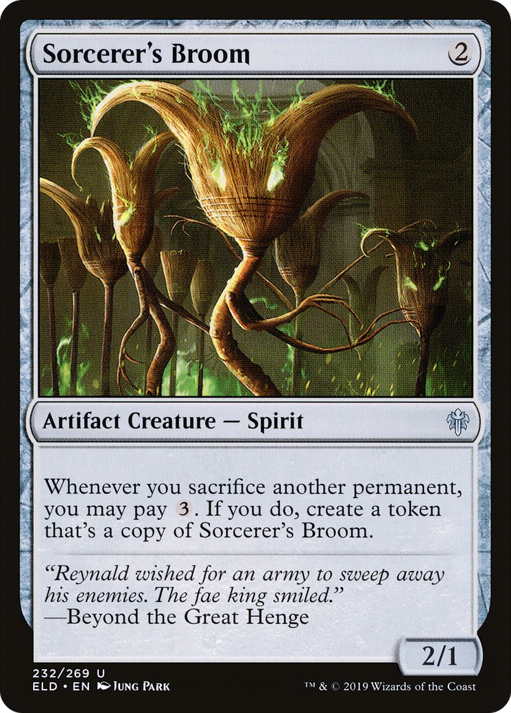 2019 Magic: The Gathering Throne of Eldraine 2019 Magic: The Gathering Throne of Eldraine #232 trading card