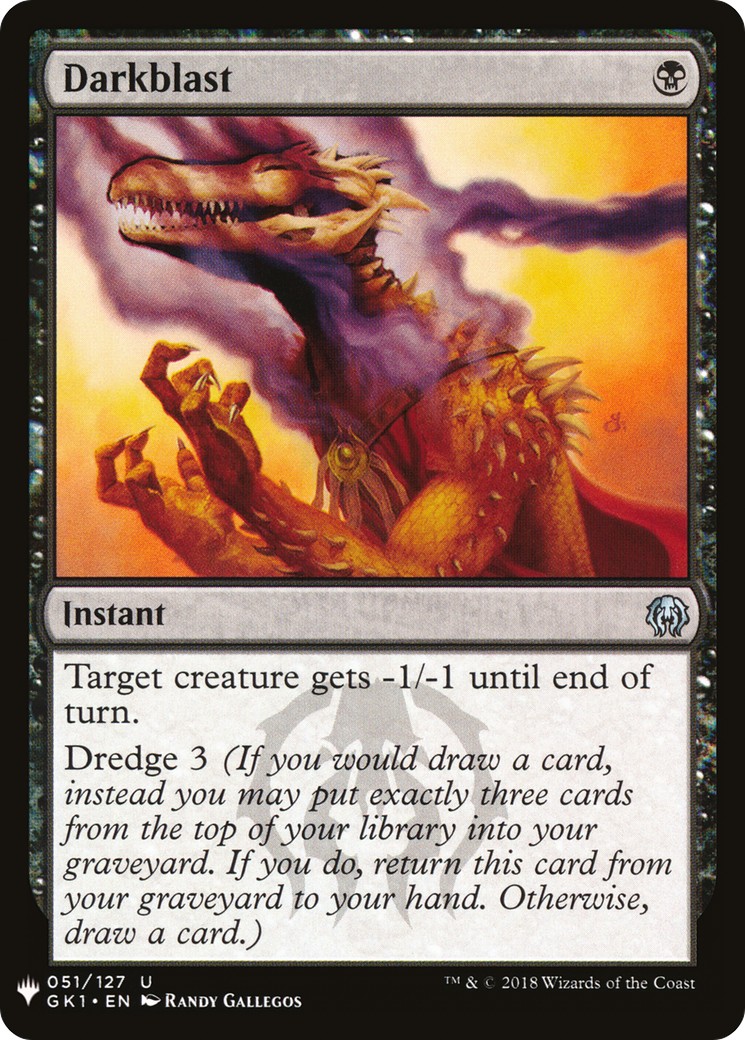 2019 Magic: The Gathering The List 2019 Magic: The Gathering The List #GK1-51 trading card