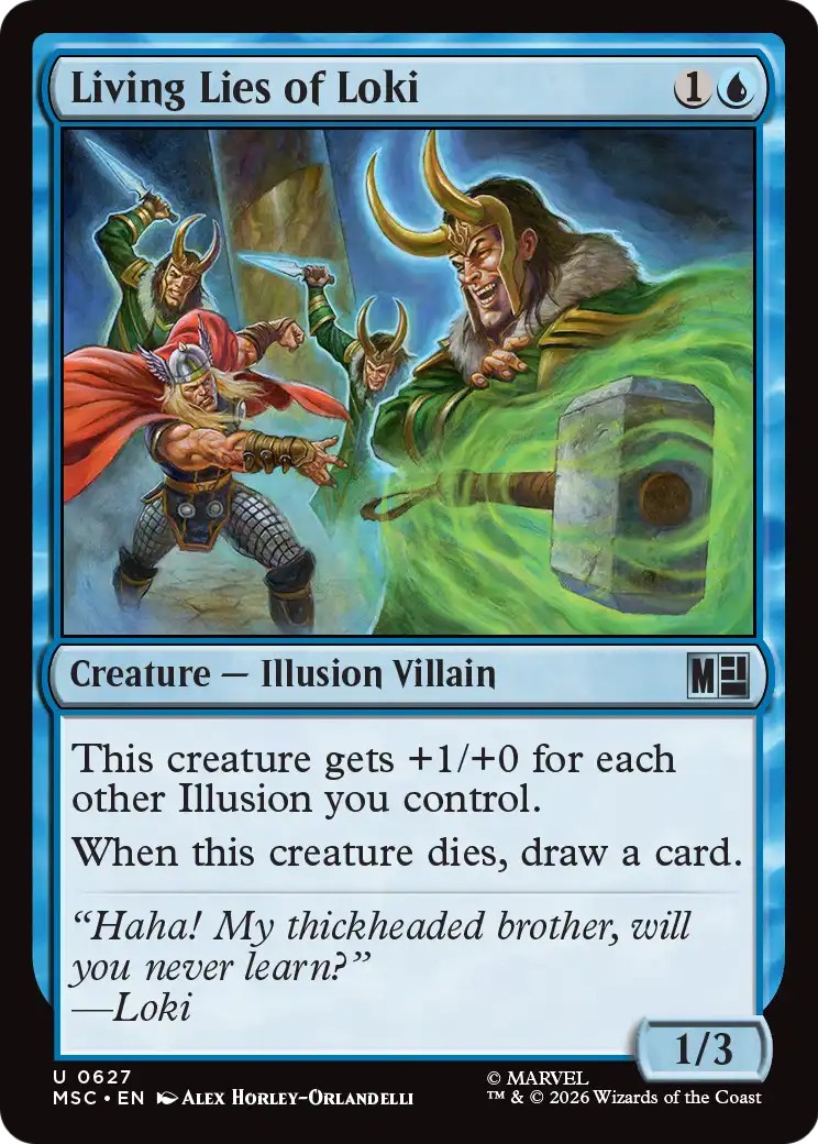 2026 Magic: The Gathering Marvel Super Heroes 2026 Magic: The Gathering Marvel Super Heroes #627 trading card