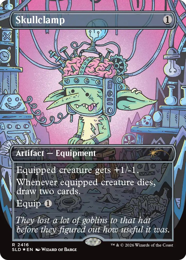 2026 Magic: The Gathering Secret Lair Drop 2026 Magic: The Gathering Secret Lair Drop #2416 trading card