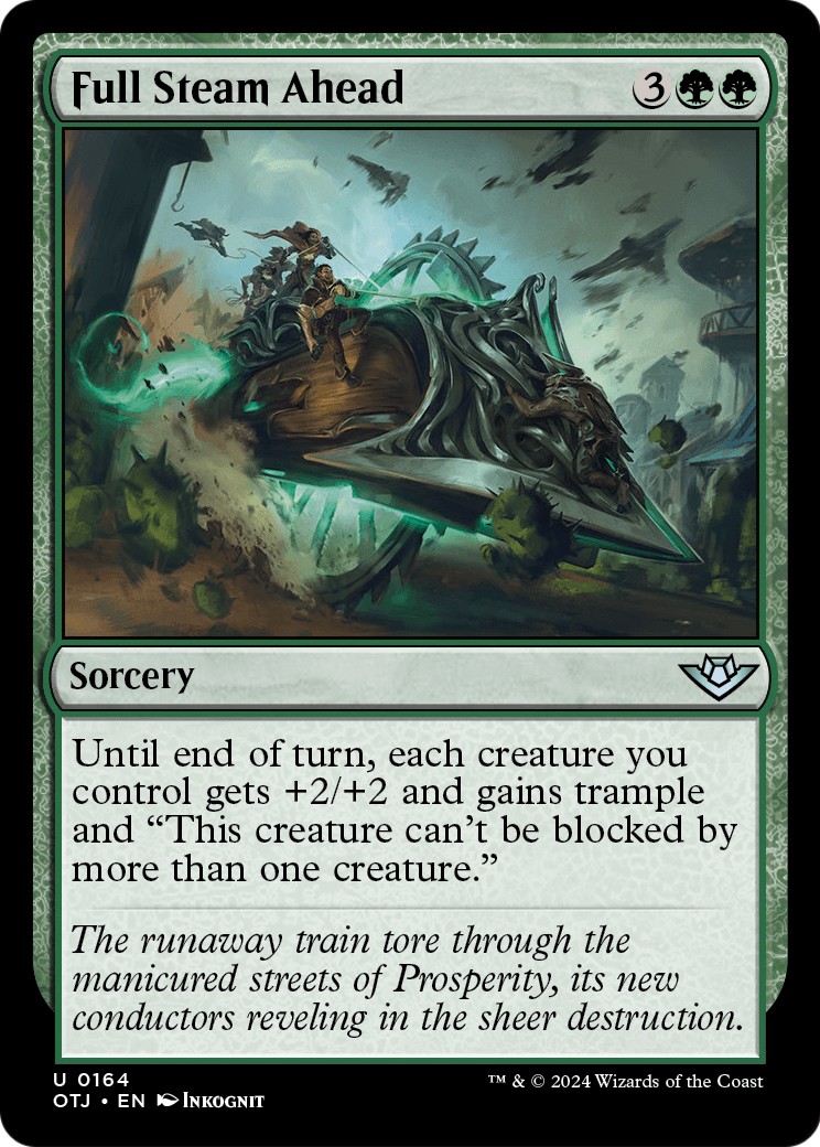 2024 Magic: The Gathering Outlaws of Thunder Junction 2024 Magic: The Gathering Outlaws of Thunder Junction #164 trading card