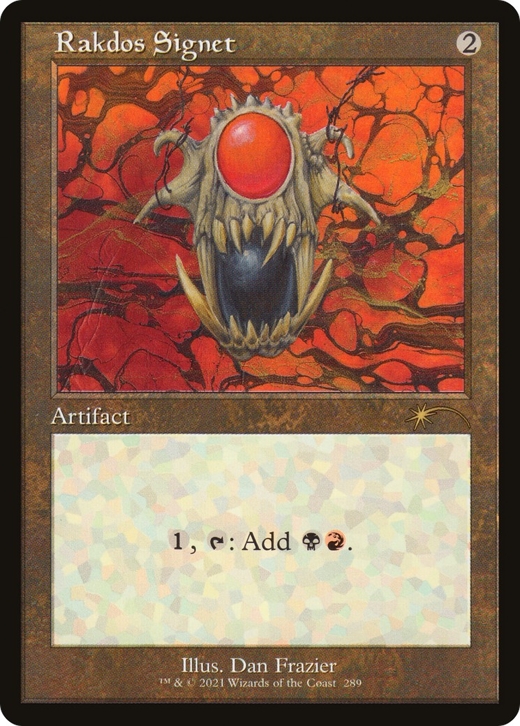 2021 Magic: The Gathering Secret Lair Drop 2021 Magic: The Gathering Secret Lair Drop #289 trading card
