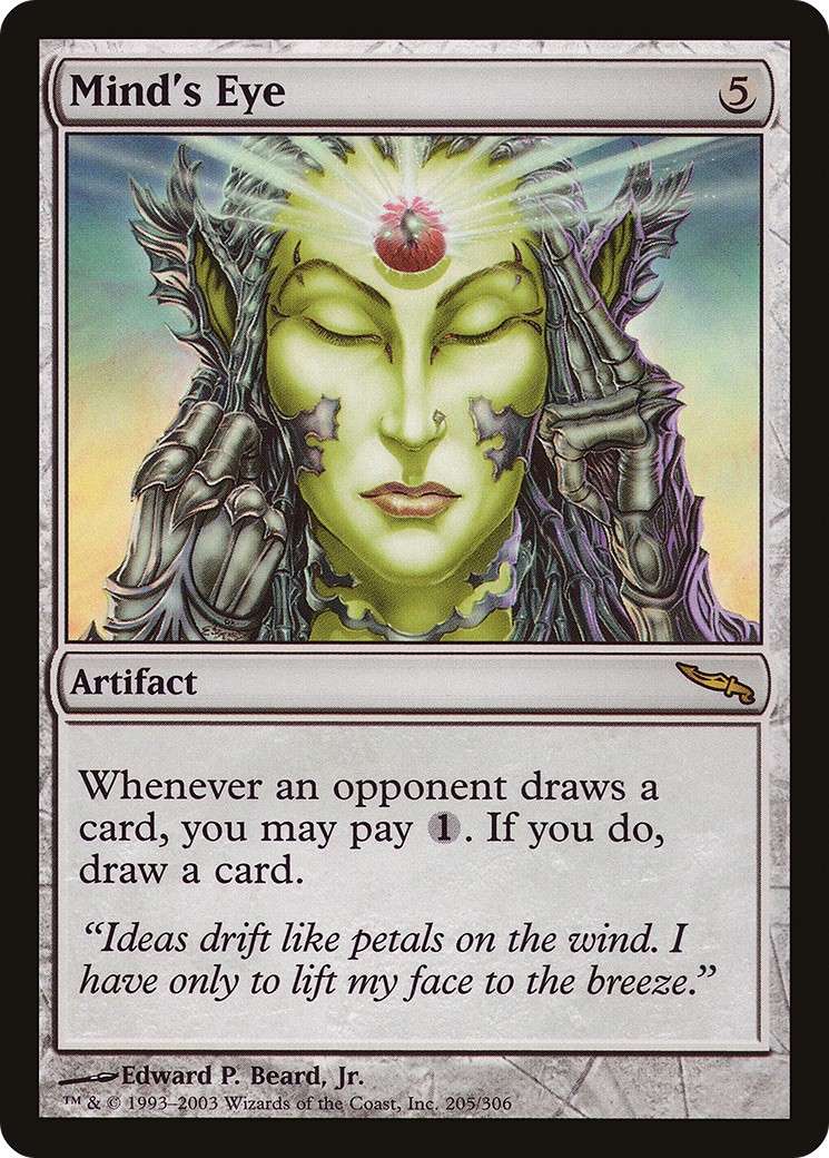 2003 Magic: The Gathering Mirrodin 2003 Magic: The Gathering Mirrodin #205 trading card