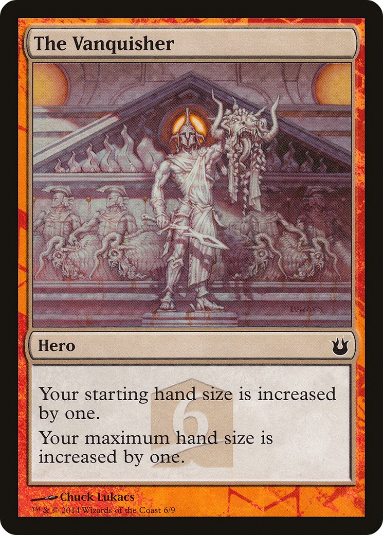 2014 Magic: The Gathering Born of the Gods Hero's Path The Vanquisher #6 trading card