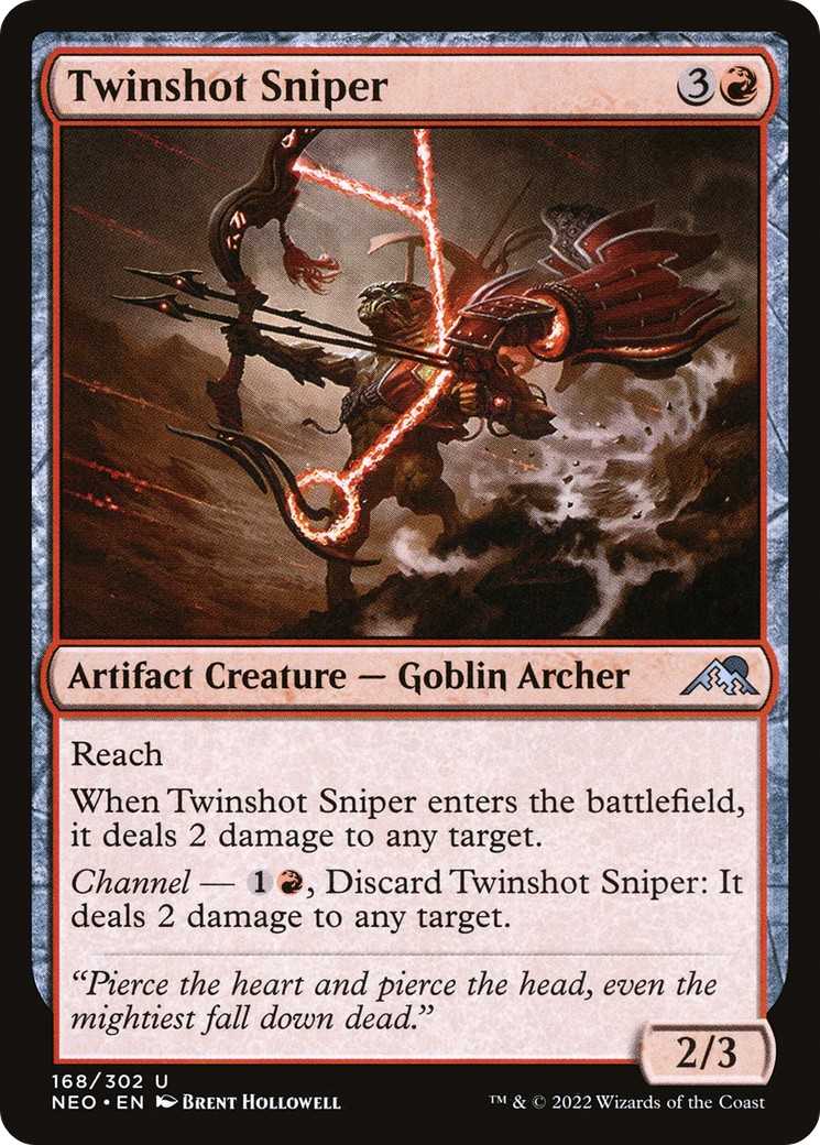 2022 Magic: The Gathering Kamigawa: Neon Dynasty 2022 Magic: The Gathering Kamigawa: Neon Dynasty #168 trading card