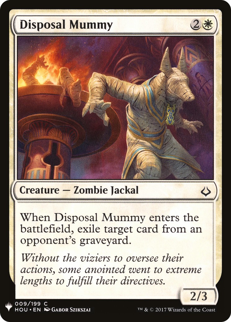 2019 Magic: The Gathering The List 2019 Magic: The Gathering The List #HOU-9 trading card