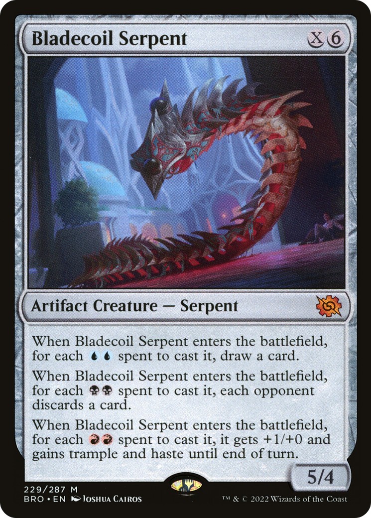 2022 Magic: The Gathering The Brothers' War 2022 Magic: The Gathering The Brothers' War #229 trading card