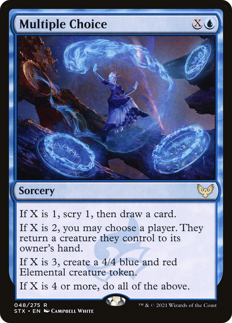 2021 Magic: The Gathering Strixhaven: School of Mages 2021 Magic: The Gathering Strixhaven: School of Mages #48 trading card