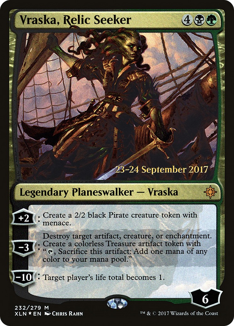 2017 Magic: The Gathering Ixalan Promos 2017 Magic: The Gathering Ixalan Promos #232s trading card