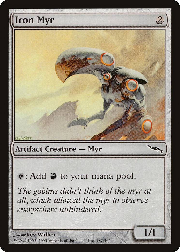 2003 Magic: The Gathering Mirrodin 2003 Magic: The Gathering Mirrodin #187 trading card
