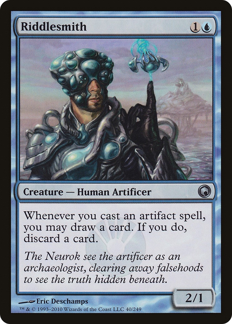 2010 Magic: The Gathering Scars of Mirrodin 2010 Magic: The Gathering Scars of Mirrodin #40 trading card