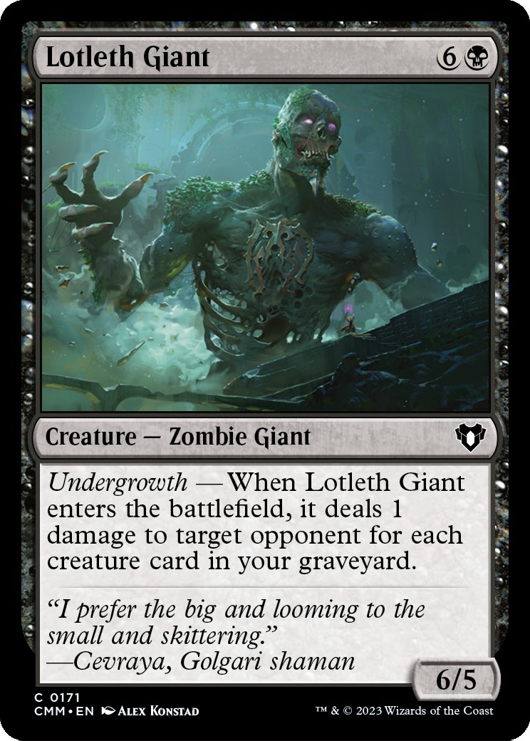 2023 Magic: The Gathering Commander Masters 2023 Magic: The Gathering Commander Masters #171 trading card