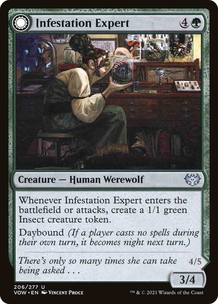 2021 Magic: The Gathering Innistrad: Crimson Vow 2021 Magic: The Gathering Innistrad: Crimson Vow #206 trading card