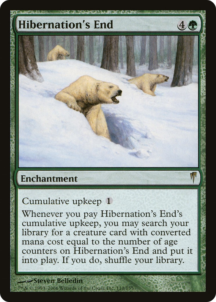 2006 Magic: The Gathering Coldsnap 2006 Magic: The Gathering Coldsnap #110 trading card