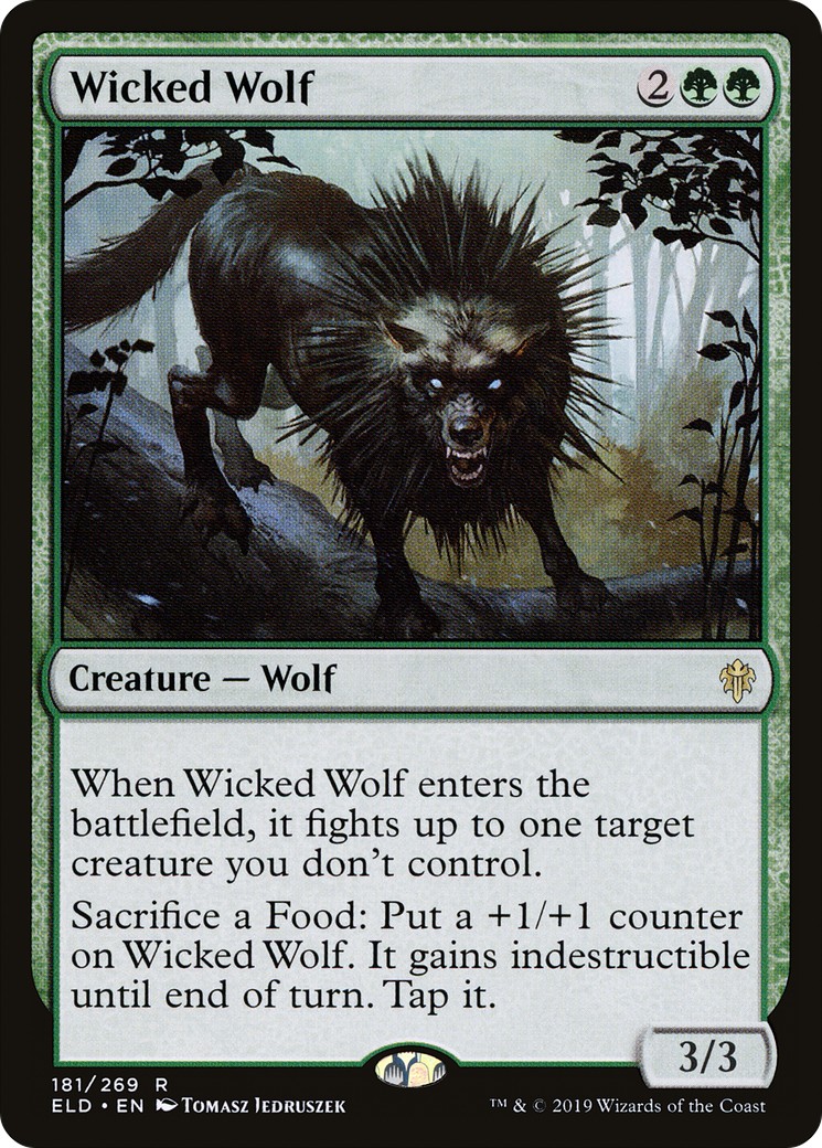 2019 Magic: The Gathering Throne of Eldraine 2019 Magic: The Gathering Throne of Eldraine #181 trading card