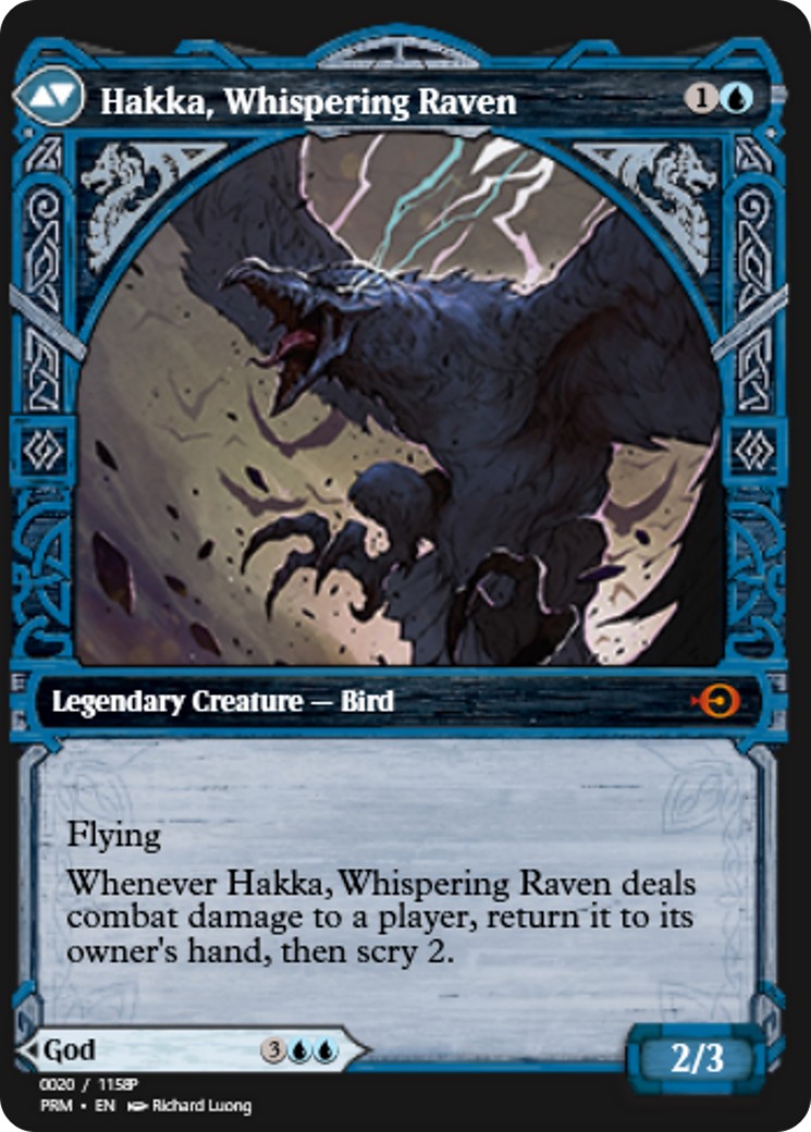 Alrund, God of the Cosmos // Hakka, Whispering Raven thumbnail 2