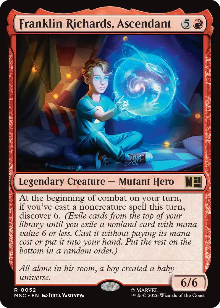 2026 Magic: The Gathering Marvel Super Heroes 2026 Magic: The Gathering Marvel Super Heroes #52 trading card