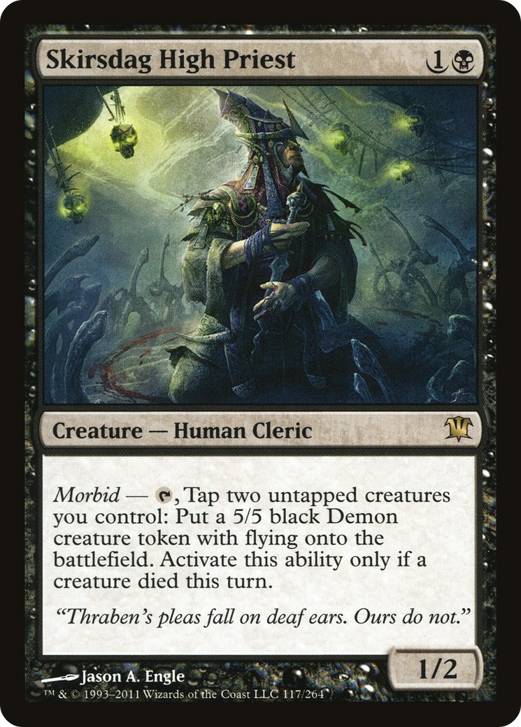 2011 Magic: The Gathering Innistrad 2011 Magic: The Gathering Innistrad #117 trading card
