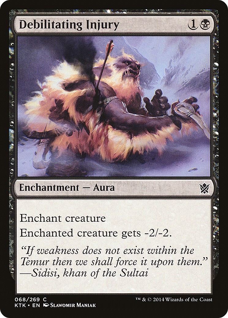 2014 Magic: The Gathering Khans of Tarkir 2014 Magic: The Gathering Khans of Tarkir #68 trading card