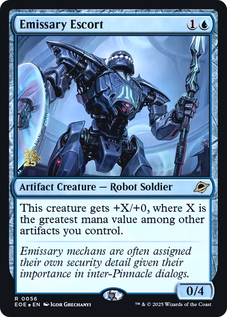 2025 Magic: The Gathering Edge of Eternities Promos 2025 Magic: The Gathering Edge of Eternities Promos #56s trading card