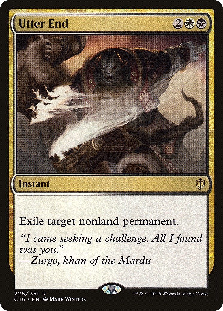 2016 Magic: The Gathering Commander 2016 Magic: The Gathering Commander #226 trading card