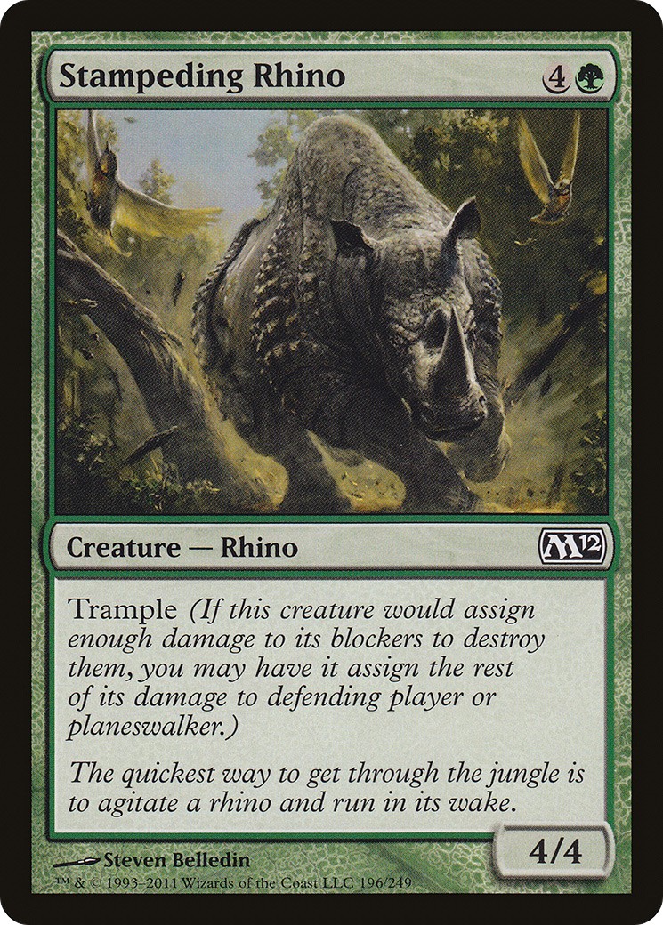 Stampeding Rhino - Image 1