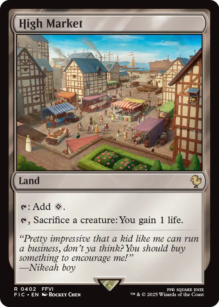 2025 Magic: The Gathering Final Fantasy 2025 Magic: The Gathering Final Fantasy #402 trading card