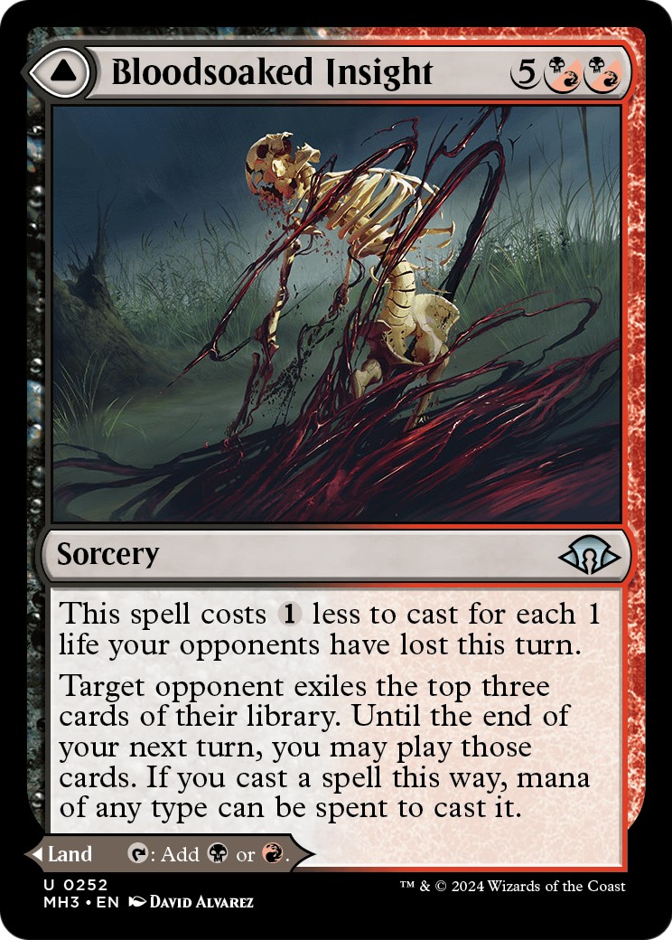 Bloodsoaked Insight // Sanguine Morass - Image 1