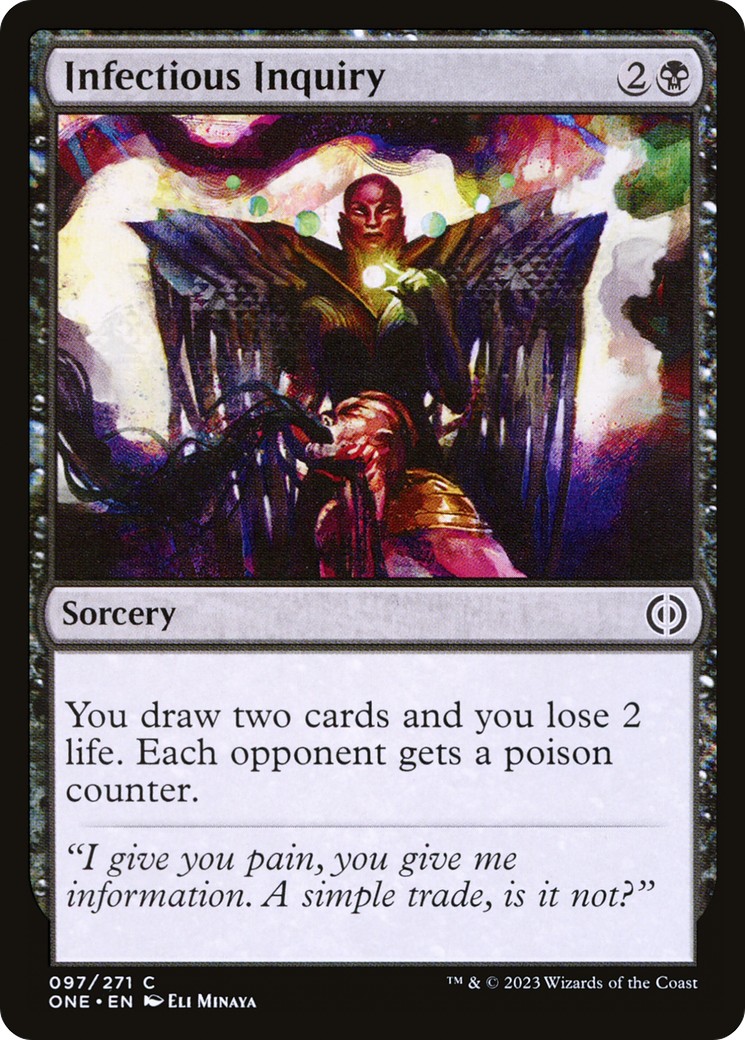 2023 Magic: The Gathering Phyrexia: All Will Be One 2023 Magic: The Gathering Phyrexia: All Will Be One #97 trading card