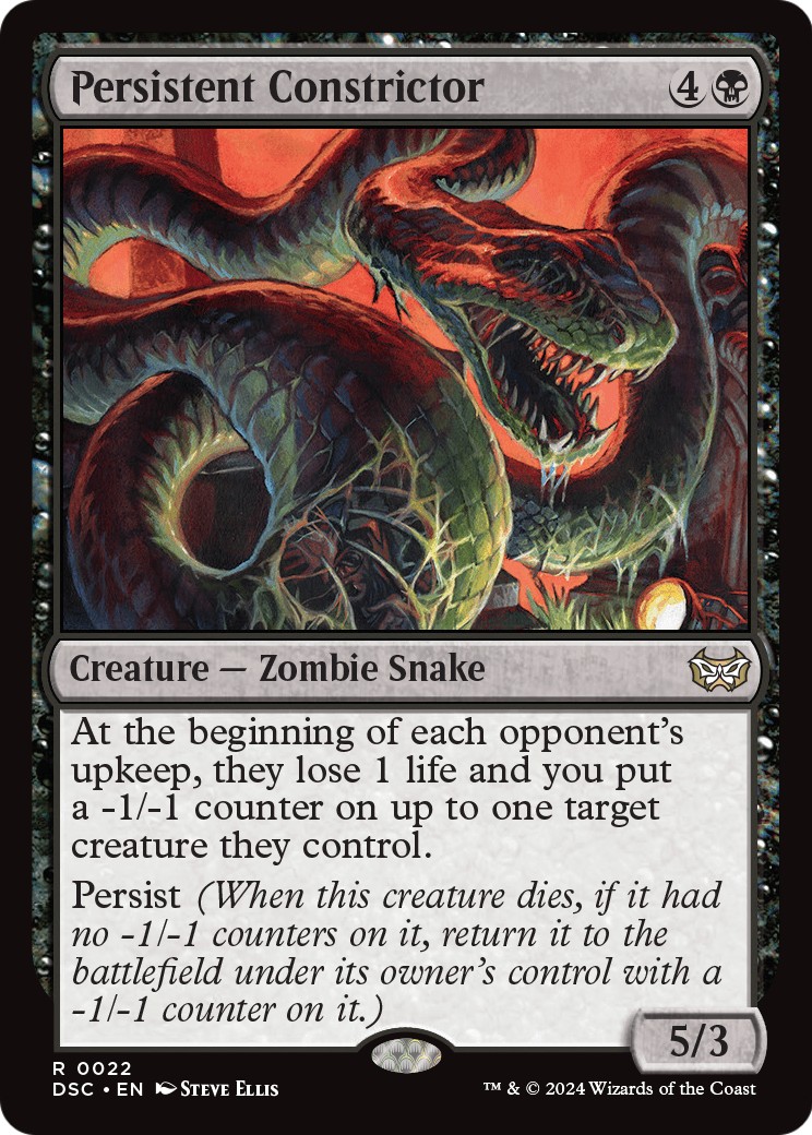 2024 Magic: The Gathering Duskmourn: House of Horror 2024 Magic: The Gathering Duskmourn: House of Horror #22 trading card