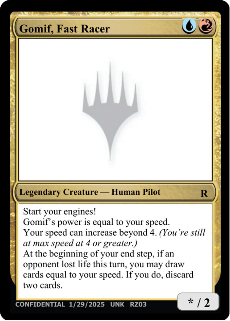 Gomif, Fast Racer - Image 1