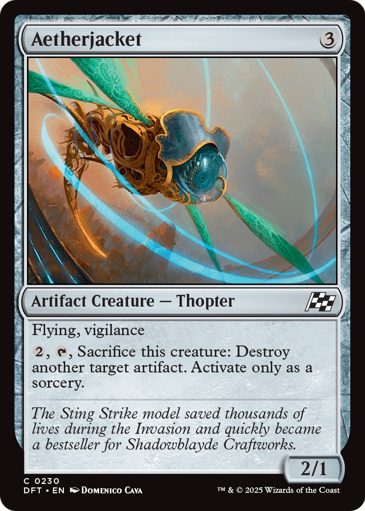 2025 Magic: The Gathering Aetherdrift 2025 Magic: The Gathering Aetherdrift #230 trading card