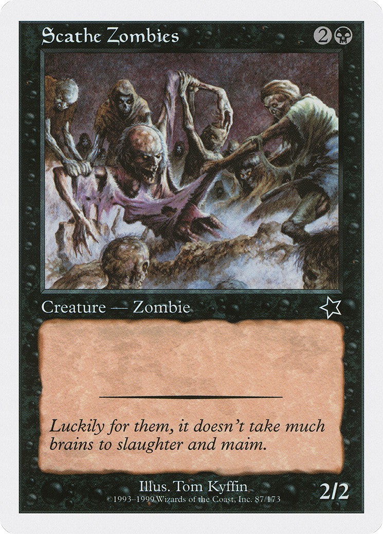 1999 Magic: The Gathering Starter 1999 Magic: The Gathering Starter #87 trading card