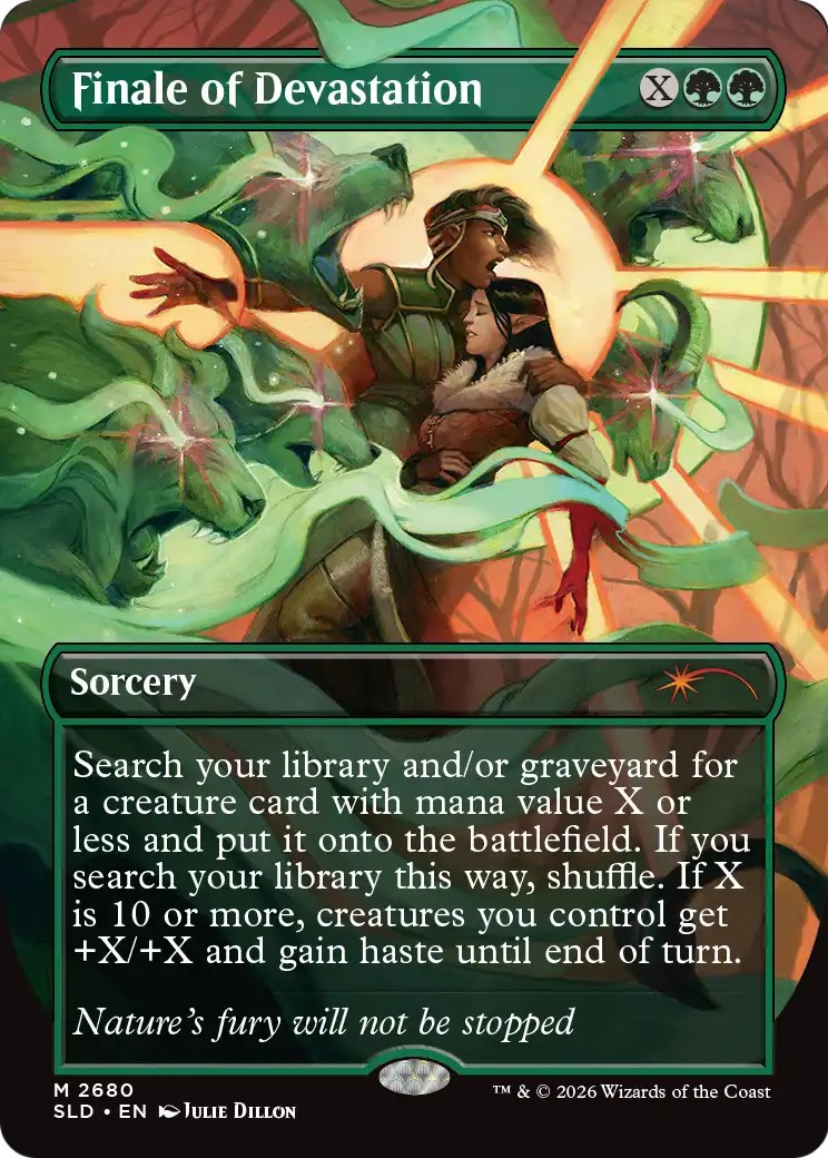 2026 Magic: The Gathering Secret Lair Drop 2026 Magic: The Gathering Secret Lair Drop #2680 trading card
