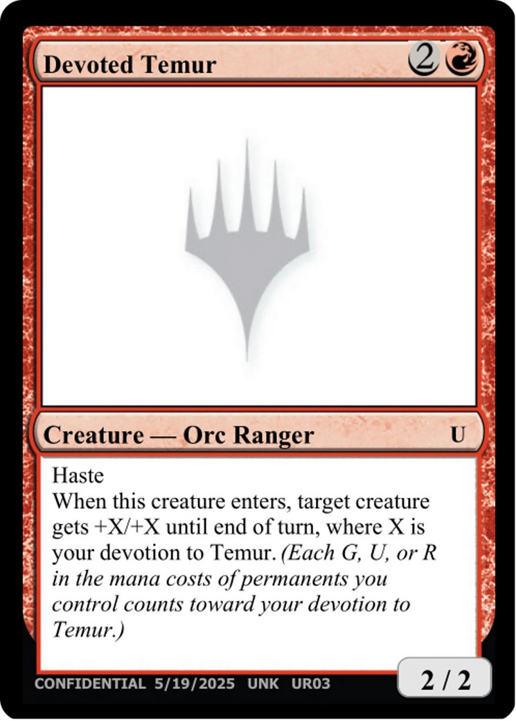 Devoted Temur - Image 1