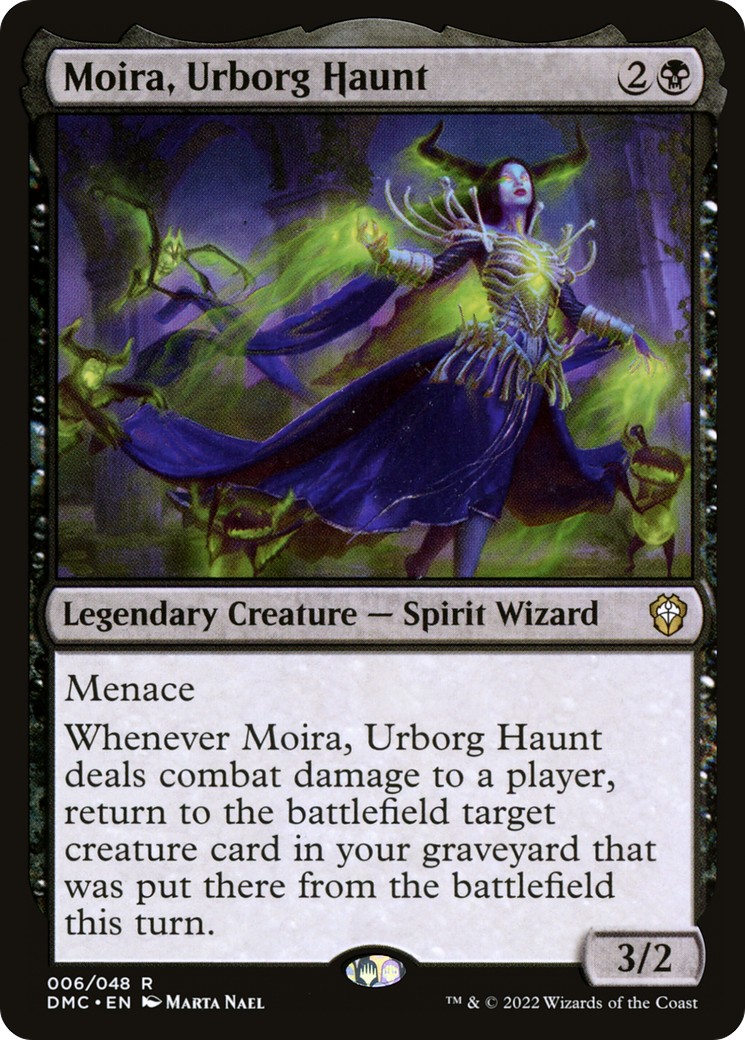 Moira, Urborg Haunt (Commander · Rare · Normal)