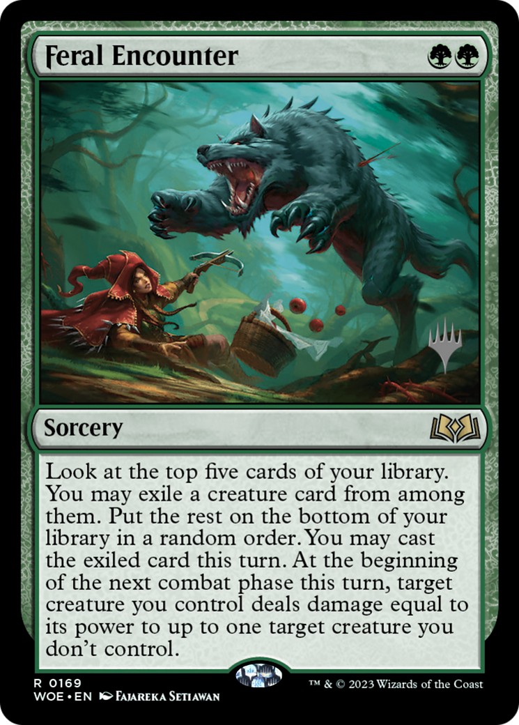 2023 Magic: The Gathering Wilds of Eldraine Promos 2023 Magic: The Gathering Wilds of Eldraine Promos #169p trading card