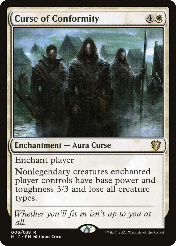2021 Magic: The Gathering Midnight Hunt 2021 Magic: The Gathering Midnight Hunt #6 trading card