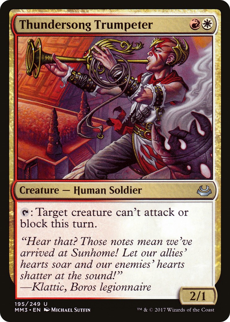 2017 Magic: The Gathering Modern Masters 2017 Magic: The Gathering Modern Masters #195 trading card