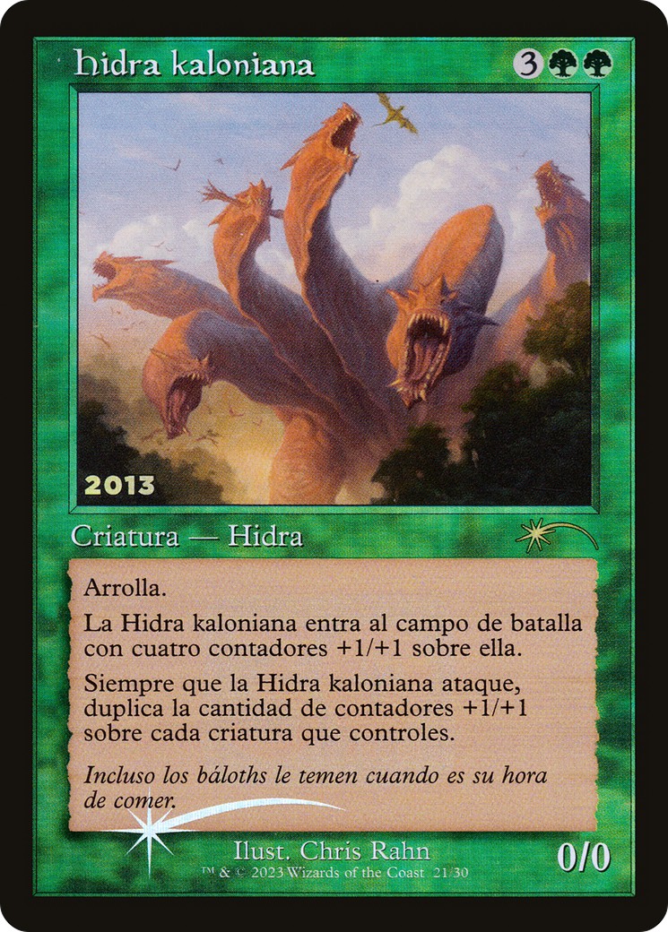 2022 Magic: The Gathering 30th Anniversary Play Promos 2022 Magic: The Gathering 30th Anniversary Play Promos #21 trading car
